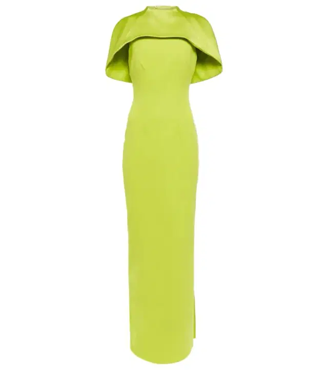 Safiyaa Kalika crêpe gown