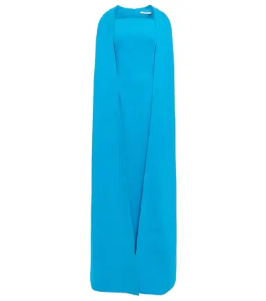 Safiyaa Cape crêpe maxi dress | Thumbnail 1