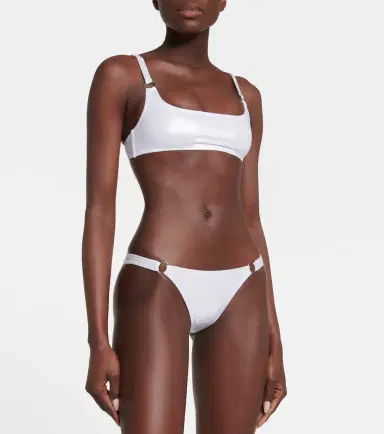 Melissa Odabash Bari metallic bikini top | Thumbnail 4