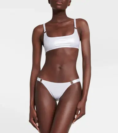 Melissa Odabash Bari metallic bikini bottoms | Thumbnail 3