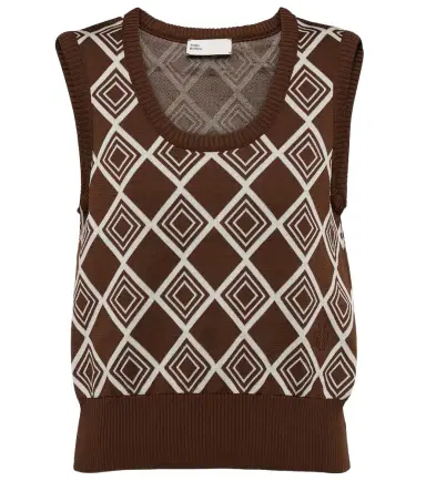 Tory Sport Jacquard vest | Thumbnail 1