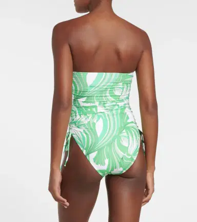 Melissa Odabash Sydney strapless printed swimsuit | Thumbnail 3