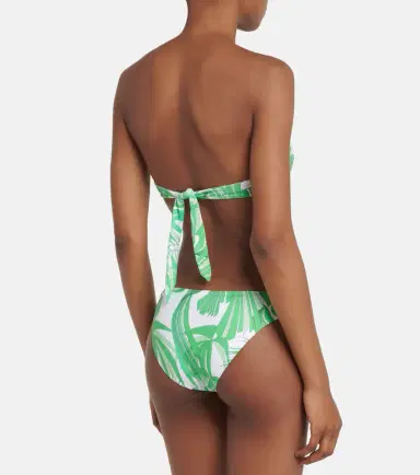 Melissa Odabash Martinique printed bandeau bikini top | Thumbnail 3