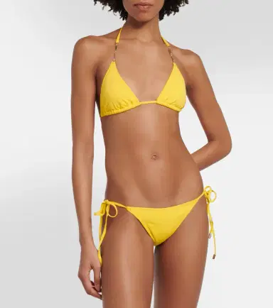 Melissa Odabash Mykonos triangle bikini top | Thumbnail 3