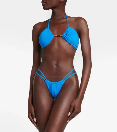 Melissa Odabash Luxor halterneck bikini top | Thumbnail 2