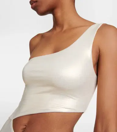 Melissa Odabash Nassau metallic asymmetric swimsuit | Thumbnail 3 Melissa Odabash Nassau metallic asymmetric swimsuit | Thumbnail 3