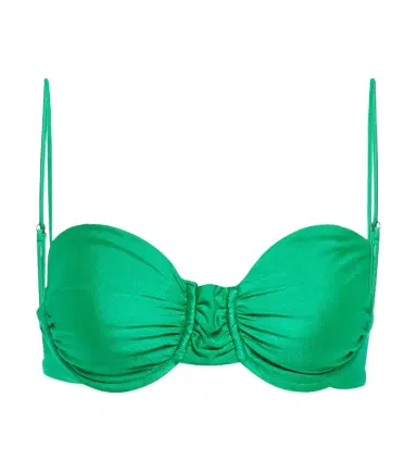 Jade Swim Mia ruched bikini top | Thumbnail 1