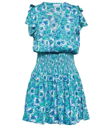 Poupette St Barth Rachel floral minidress | Thumbnail 1