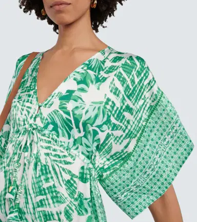 Poupette St Barth Amaya printed kaftan | Thumbnail 2