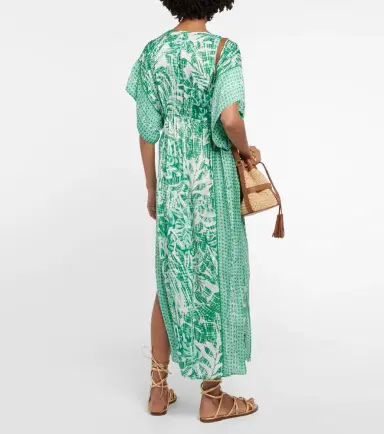 Poupette St Barth Amaya printed kaftan | Thumbnail 3