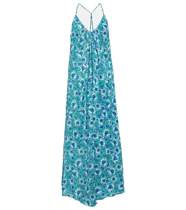 Poupette St Barth Felicia floral maxi dress
