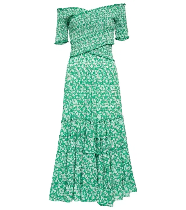 Poupette St Barth Soledad floral midi dress