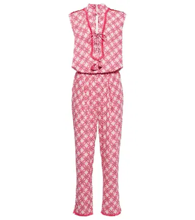 Poupette St Barth Donna printed jumpsuit | Thumbnail 1