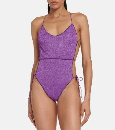 Oseree Oséree Lumière scoop-neck swimsuit | Thumbnail 3