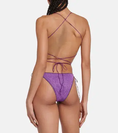 Oseree Oséree Lumière scoop-neck swimsuit | Thumbnail 4