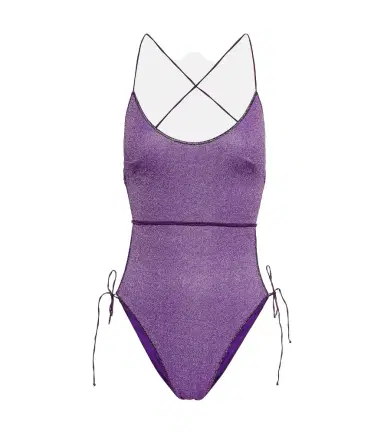 Oseree Oséree Lumière scoop-neck swimsuit | Thumbnail 1