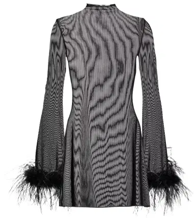 Oseree Oséree Feather-trimmed minidress | Thumbnail 1