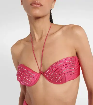 Oseree Oséree Gem embellished bikini set | Thumbnail 3