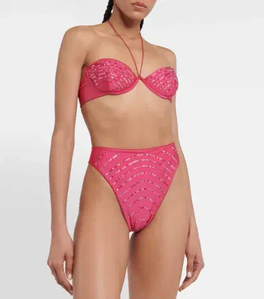 Oseree Oséree Gem embellished bikini set | Thumbnail 4