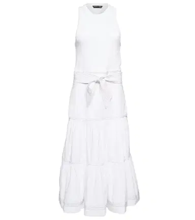 Veronica Beard Austyn cotton-blend midi dress | Thumbnail 1