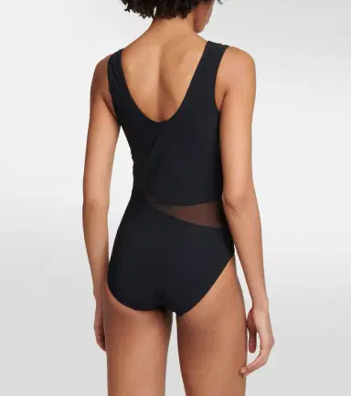 Karla Colletto Mesh-trimmed swimsuit | Thumbnail 3