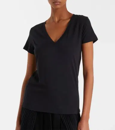 Vince Cotton V-neck T-shirt | Thumbnail 2