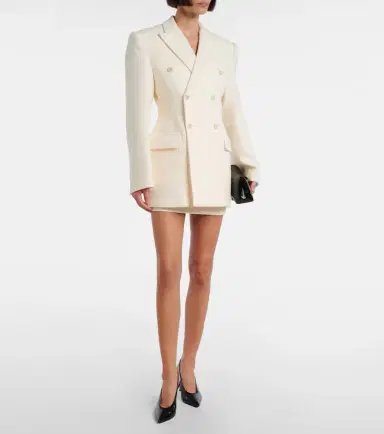 Wardrobe.NYC Wardrobe. NYC Virgin wool miniskirt | Thumbnail 4