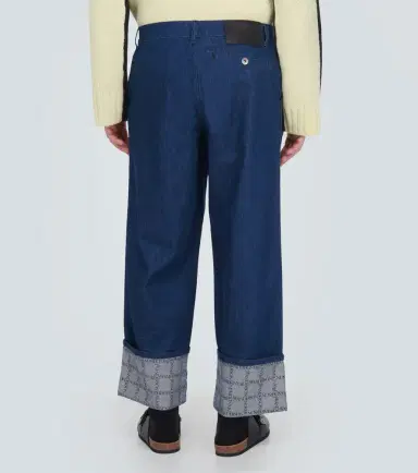 JW Anderson Turn Up wide-leg jeans | Thumbnail 3