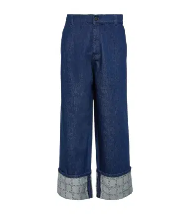JW Anderson Turn Up wide-leg jeans | Thumbnail 1