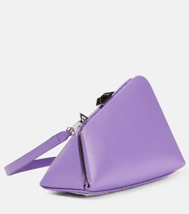 The Attico Midnight Mini embellished leather clutch | Thumbnail 6