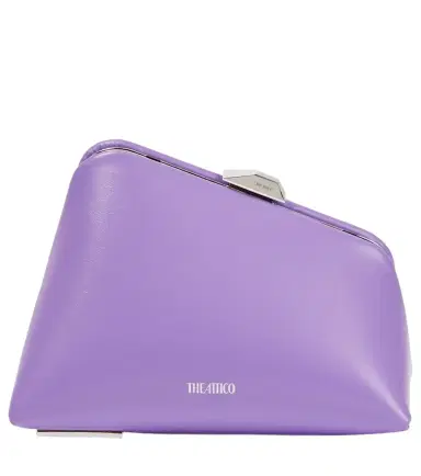 The Attico Midnight Mini embellished leather clutch | Thumbnail 1