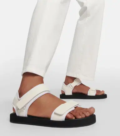 The Row Hook and Loop leather sandals | Thumbnail 2