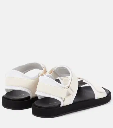 The Row Hook and Loop leather sandals | Thumbnail 6