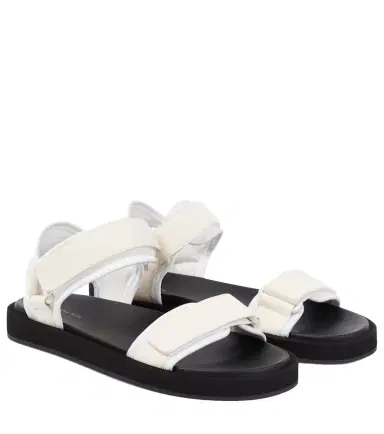 The Row Hook and Loop leather sandals | Thumbnail 1