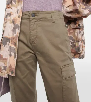 AG Jeans Cropped cotton-blend cargo pants | Thumbnail 4