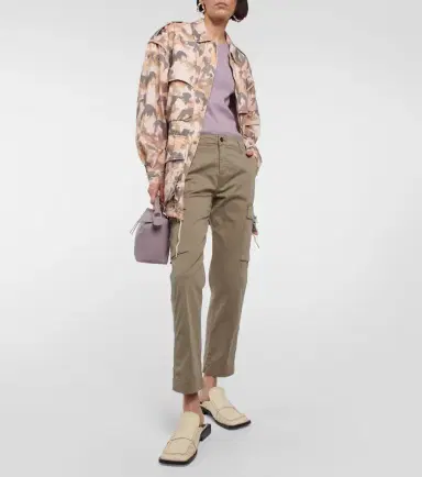 AG Jeans Cropped cotton-blend cargo pants | Thumbnail 5
