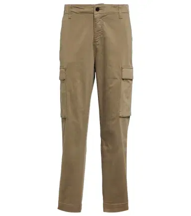 AG Jeans Cropped cotton-blend cargo pants | Thumbnail 1
