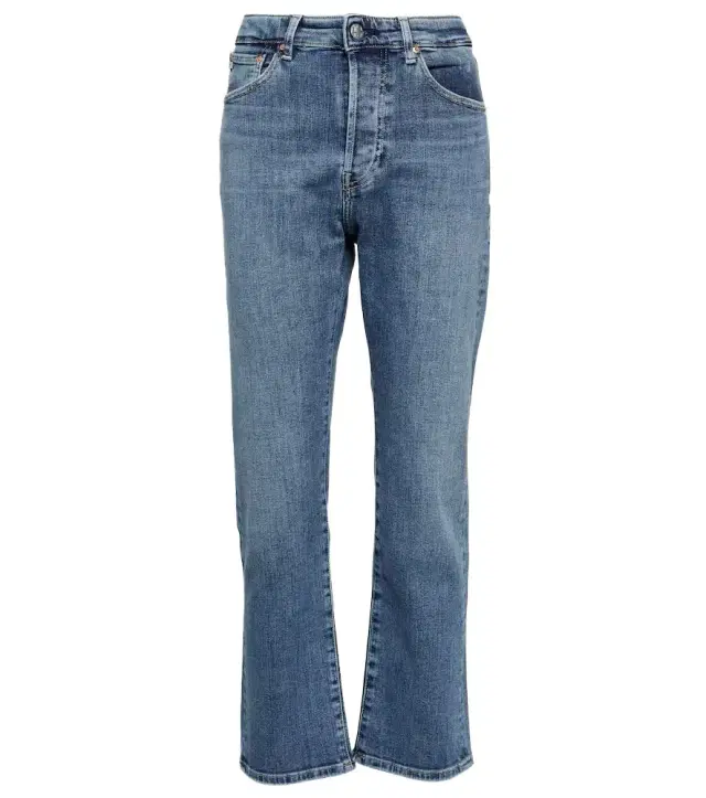 AG Jeans American mid-rise straight jeans