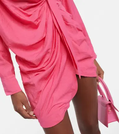 Jacquemus La Robe Bahia tie-detail minidress | Thumbnail 5
