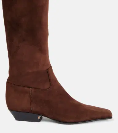 Khaite Suede knee-high boots | Thumbnail 3