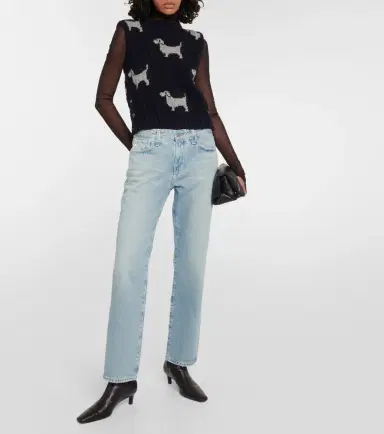 AG Jeans Remy low-rise straight jeans | Thumbnail 3