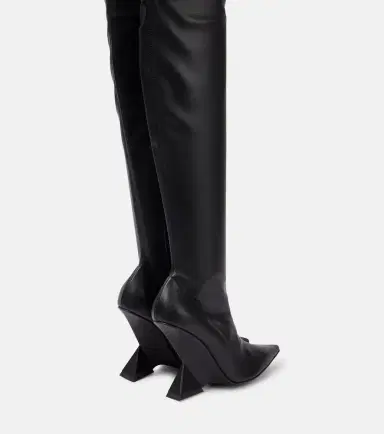 The Attico Cheope leather over-the-knee boots | Thumbnail 4