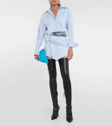 The Attico Cheope leather over-the-knee boots | Thumbnail 6