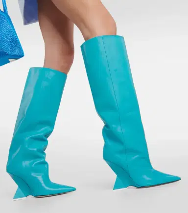 The Attico Cheope leather knee-high boots | Thumbnail 5