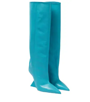 The Attico Cheope leather knee-high boots | Thumbnail 1