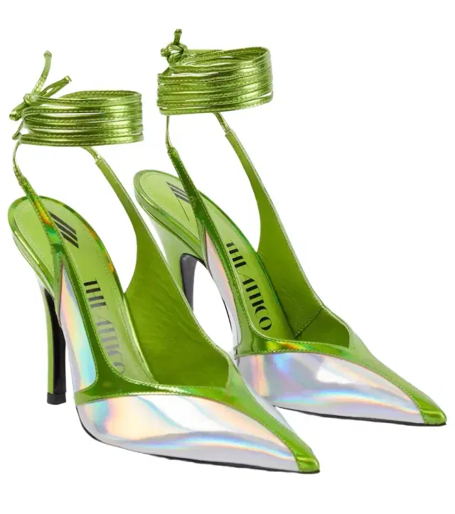 The Attico Venus leather pumps