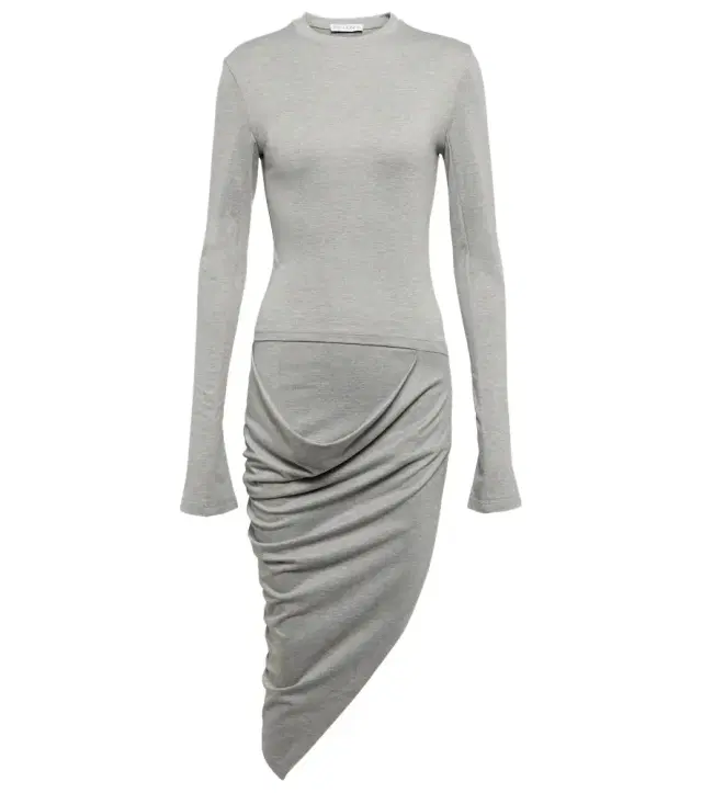 JW Anderson Draped jersey midi dress