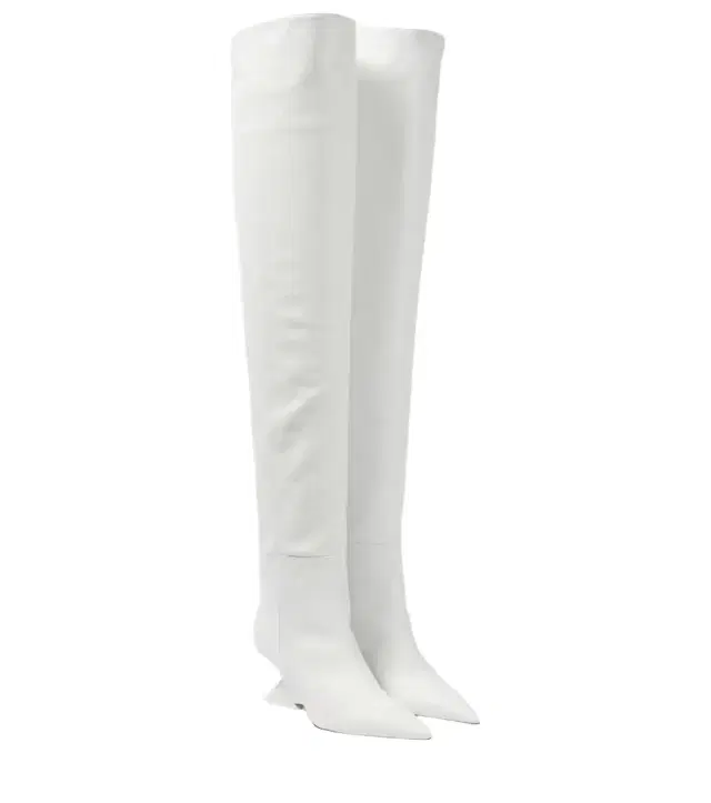 The Attico Cheope leather over-the-knee boots