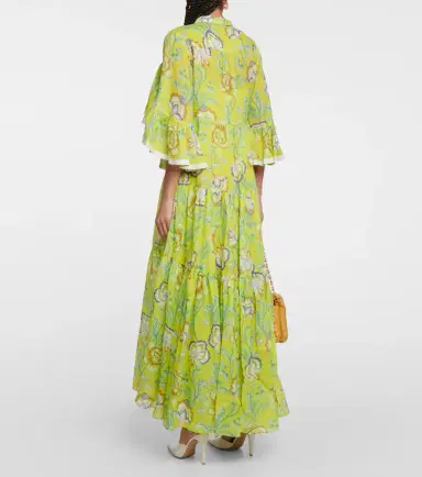 Dorothee Schumacher Floral ramie maxi dress | Thumbnail 4