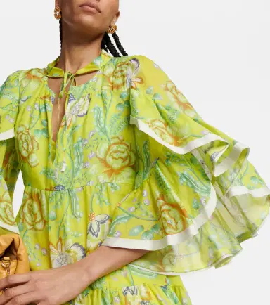 Dorothee Schumacher Floral ramie maxi dress | Thumbnail 6